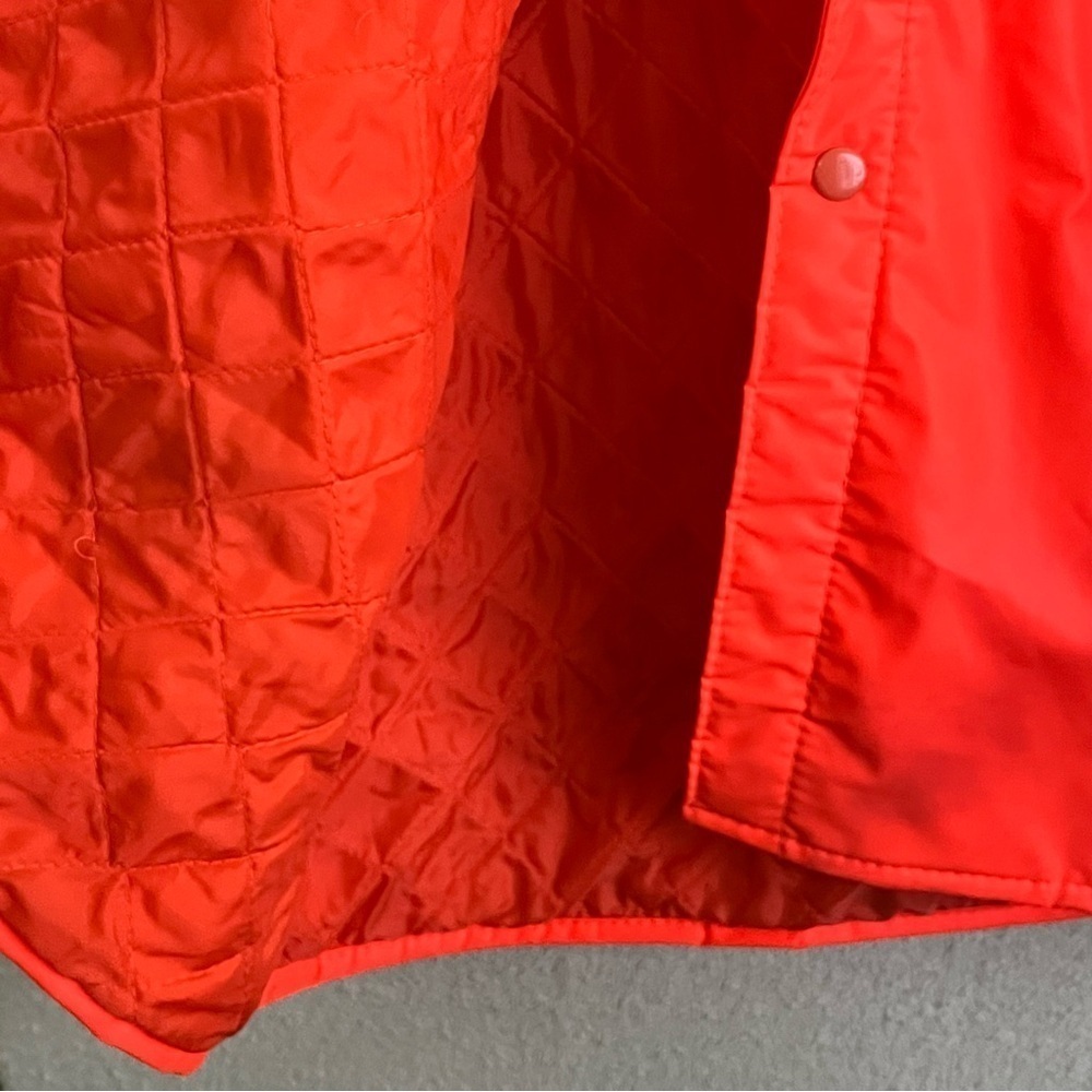 Vintage Sportsman Choice Hunting Orange Rain Jacket-Men’s L/Large-Hunter-Outdoor - Picture 5 of 12